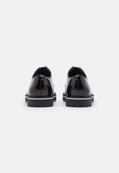 Zign LEATHER UNISEX - Schnürer - Black -Zign 0978fe2893df4bac96ab2940b300fdd5