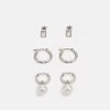 Zign UNISEX 3 PACK - Ohrringe - Silver-coloured 1 Zign UNISEX 3 PACK - Ohrringe - Silver-coloured -Zign 09ec1581a5984901971dbcd21a012600