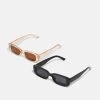 Zign UNISEX 2 PACK - Sonnenbrille - Black, Beige