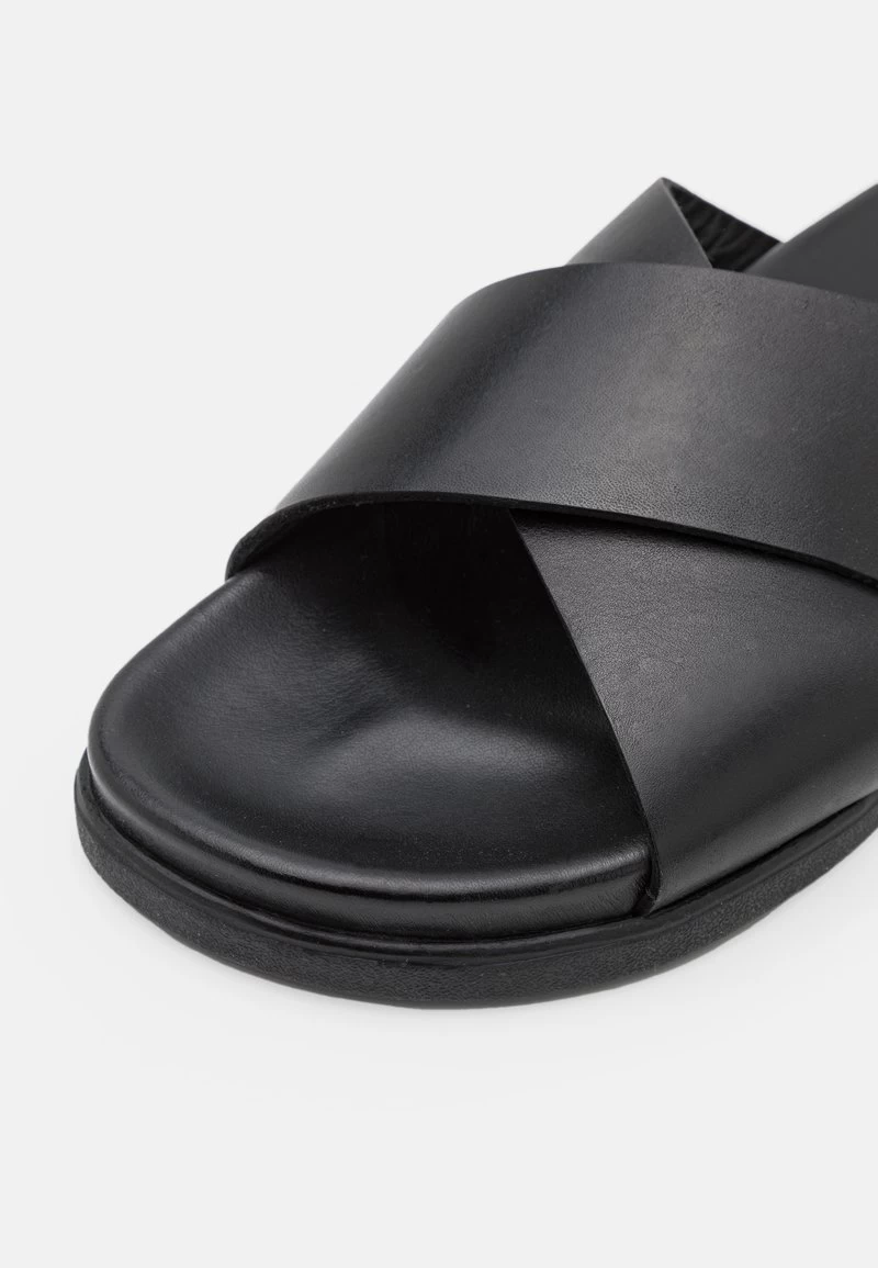 Zign LEATHER - Pantolette Flach - Black 8 Zign LEATHER - Pantolette Flach - Black – Bild 6