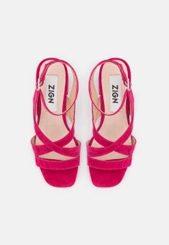 Zign LEATHER - Riemensandalette - Pink -Zign 28fc2f39d5644388a7e62649380b2099