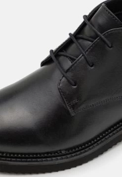 Zign LEATHER UNISEX - Sportlicher Schnürer - Black -Zign 2ac0ae938a154204a1935a6fbf218fa5