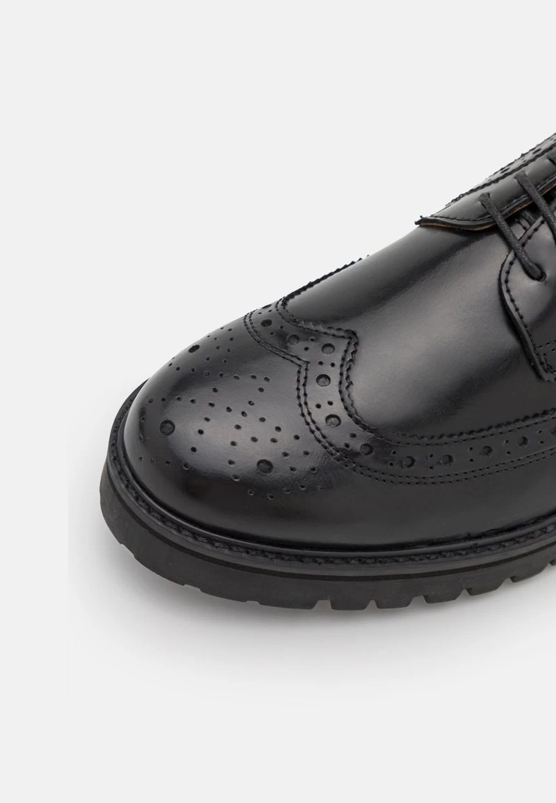 Zign LEATHER UNISEX - Schnürer - Black 8 Zign LEATHER UNISEX - Schnürer - Black – Bild 6