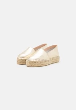 Zign LEATHER - Espadrille - Gold -Zign 30d43b8f5a5b4ffbae2d583b3a2ac5ba