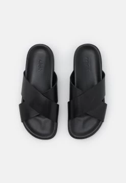 Zign LEATHER - Pantolette Flach - Black 11 Zign LEATHER - Pantolette Flach - Black -Zign 34236f45200841668e98ca7297776984