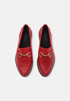 Zign COMFORT LEATHER - Slipper - Red -Zign 5befa19a382e4944bd6416c0f5f7087b