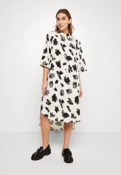 Zign Blusenkleid - White/black