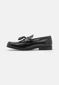Zign LEATHER UNISEX - Business-Slipper - Black