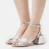 Zign LEATHER - Riemensandalette - Silver -Zign 88c1bf4bfbeb45318655aea974789e1c