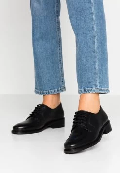 Zign LEATHER - Schnürer - Black