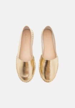 Zign LEATHER - Espadrille - Gold -Zign 9c0a5dab1ebb4965a0f7fce9322f3986