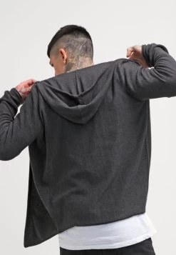 Zign Strickjacke - Mottled Dark Grey -Zign 9d1ec7d87956487d841c0965444496f0