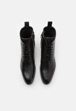 Zign LEATHER - Schnürstiefelette - Black -Zign af4fd14d29ba4c42b0e4ed9ad2957879