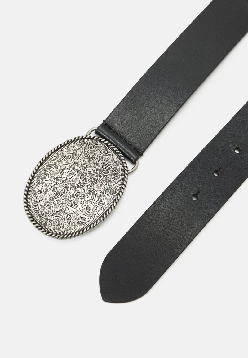 Zign LEATHER UNISEX - Gürtel - Black 4 Zign LEATHER UNISEX - Gürtel - Black – Bild 2