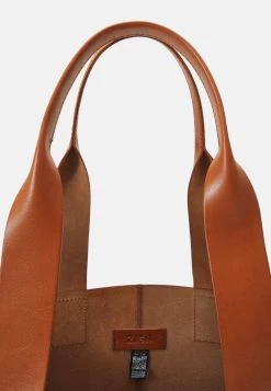 Zign LEATHER - Shopping Bag - Cognac -Zign b86c6e458d7b431cbdf9ebf57e74ec9b