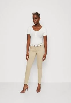 Zign LEATHER UNISEX - Gürtel - White -Zign b8907f3b58904e1195b0641b45776df9