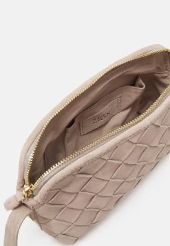 Zign LEATHER - Umhängetasche - Taupe -Zign b94f7fbada174381ac4c22cd075f7ff5