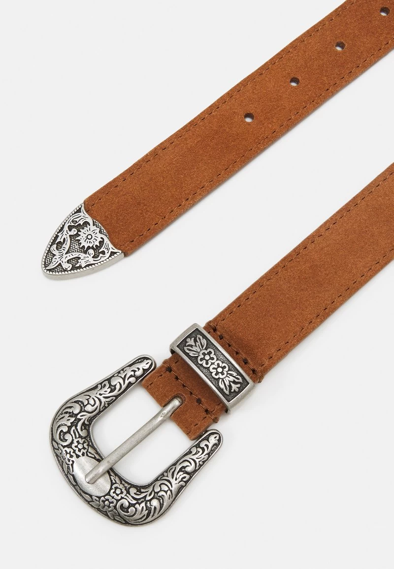 Zign LEATHER UNISEX - Gürtel - Light Brown 3 Zign LEATHER UNISEX - Gürtel - Light Brown – Bild 2