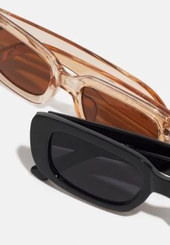 Zign UNISEX 2 PACK - Sonnenbrille - Black, Beige -Zign dfacfd4a25c548b0a00b68c549fbabbf