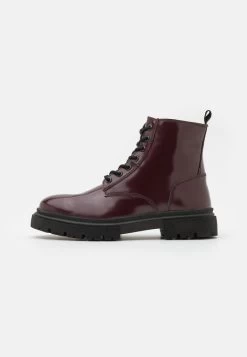 Zign LEATHER - Schnürstiefelette - Dark Brown