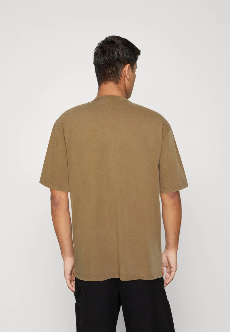 Zign T-Shirt Print - Mottled Brown 5 Zign T-Shirt Print - Mottled Brown – Bild 3