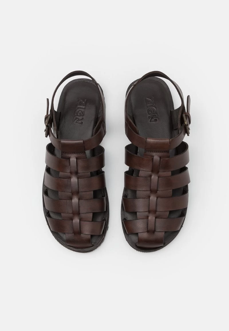 Zign UNISEX - Riemensandalette - Brown 6 Zign UNISEX - Riemensandalette - Brown – Bild 4