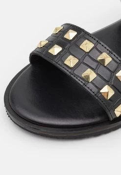 Zign LEATHER UNISEX - Riemensandalette - Black -Zign fef534ba495a4c95ad85fc36cd4a8370